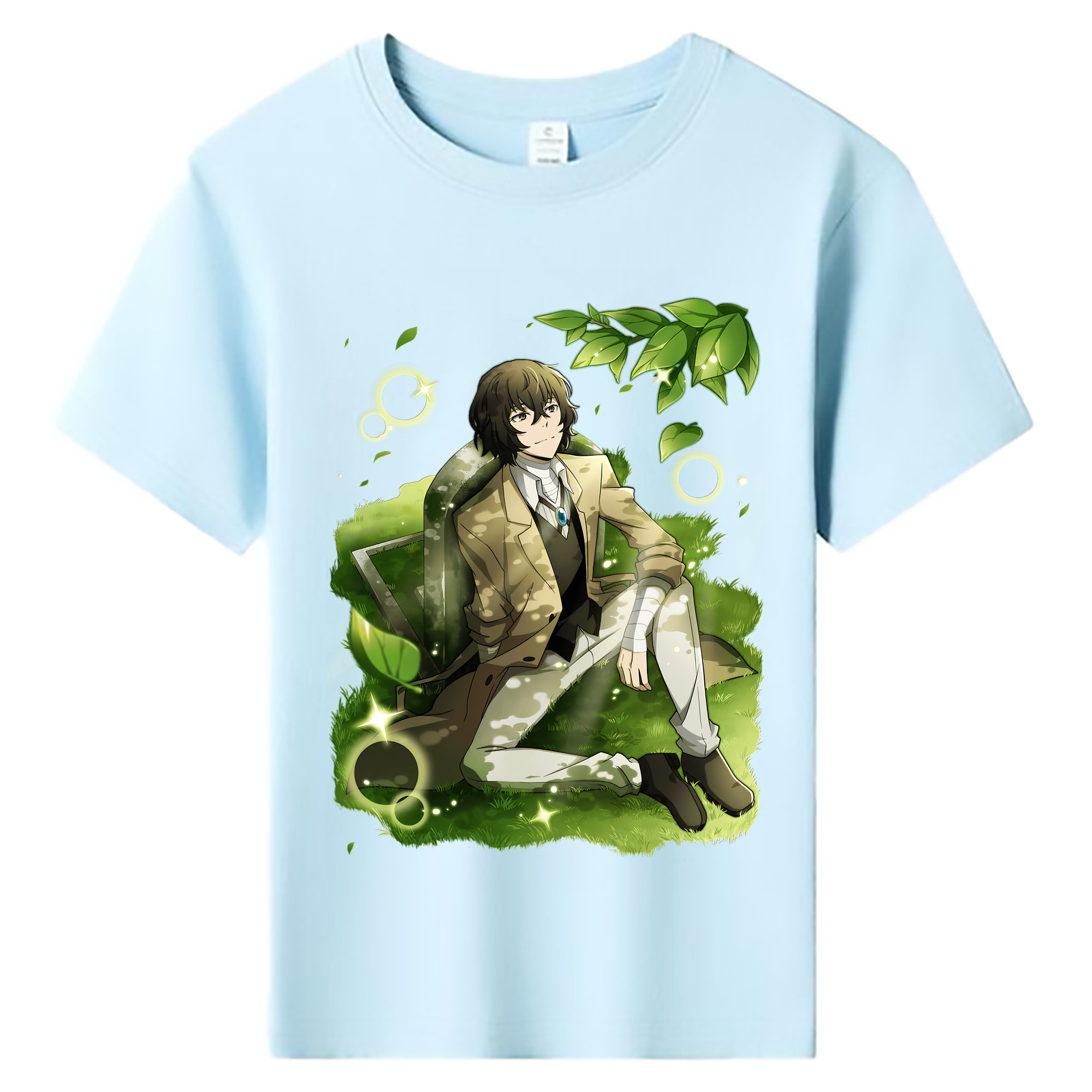 （画像用） 文豪ストレイドッグス Bungo Stray Dogs 綿100％キッズTシャツ（フロントプリント）